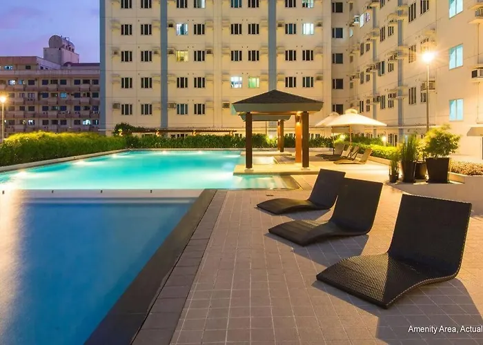 Huge A2j Executive Luxury 1br Near Abs Cbn, Gma *