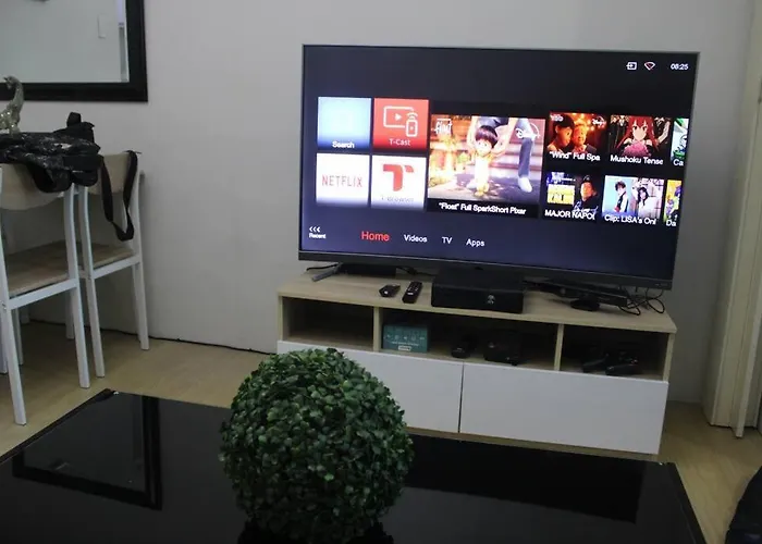 Huge A2j Executive Luxury 1br Near Abs Cbn, Gma Apartment Manila